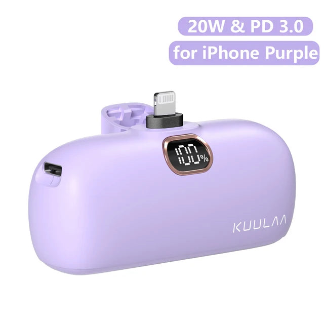 Kuulaa Mini Power Bank 5000mAh