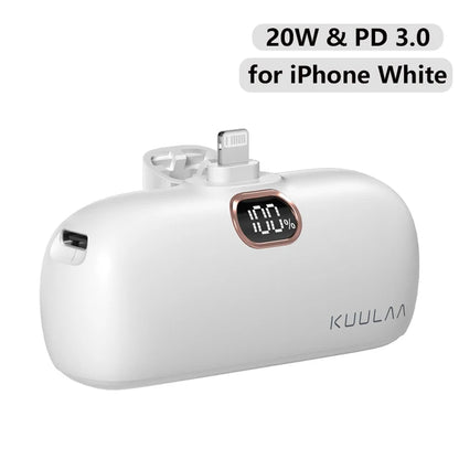 Kuulaa Mini Power Bank 5000mAh